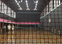 The court at Hatfield House Tennis Club