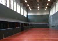 The court at The Hyde Tennis Club