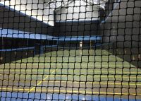 The court at The Manchester Tennis and Racquet Club